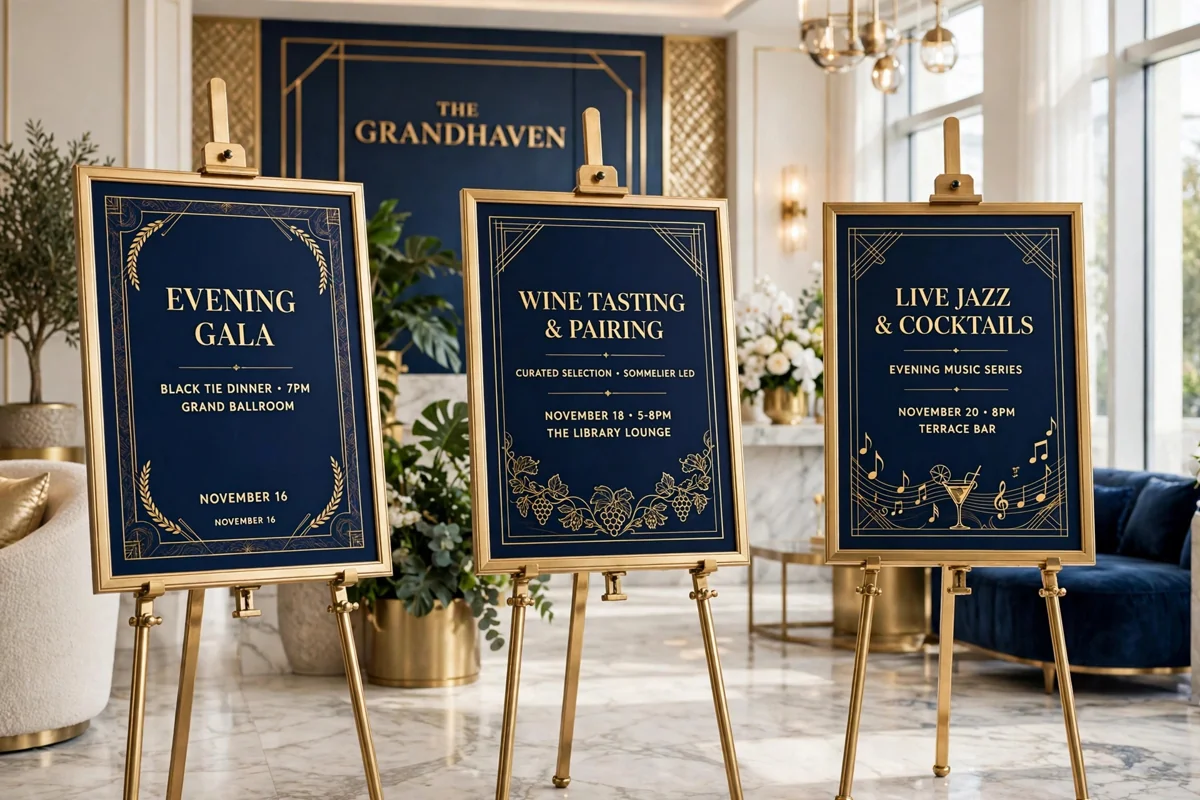 Event Posters in use