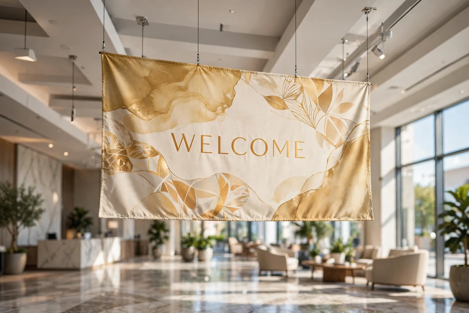 Custom Indoor Hanging Banners custom-design product example