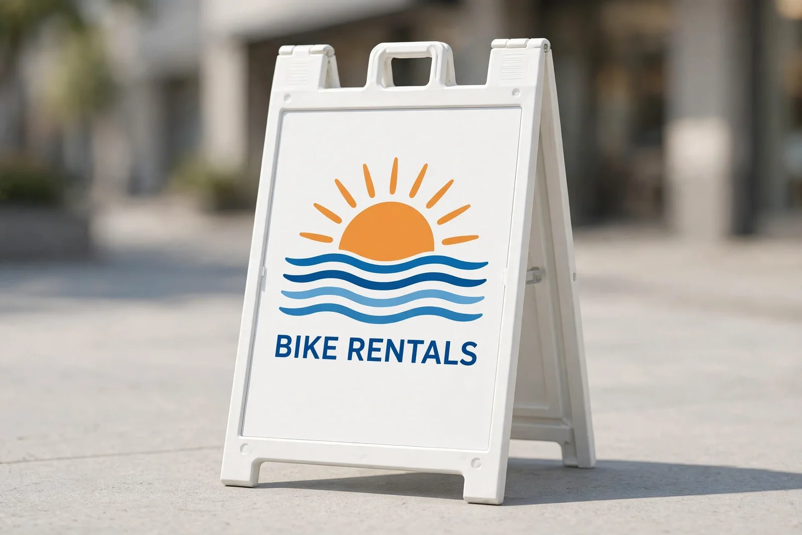 Custom A-Frame & Sidewalk Signs custom-design product example