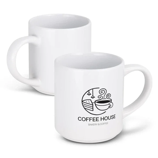 Custom branded mug custom-design studio example