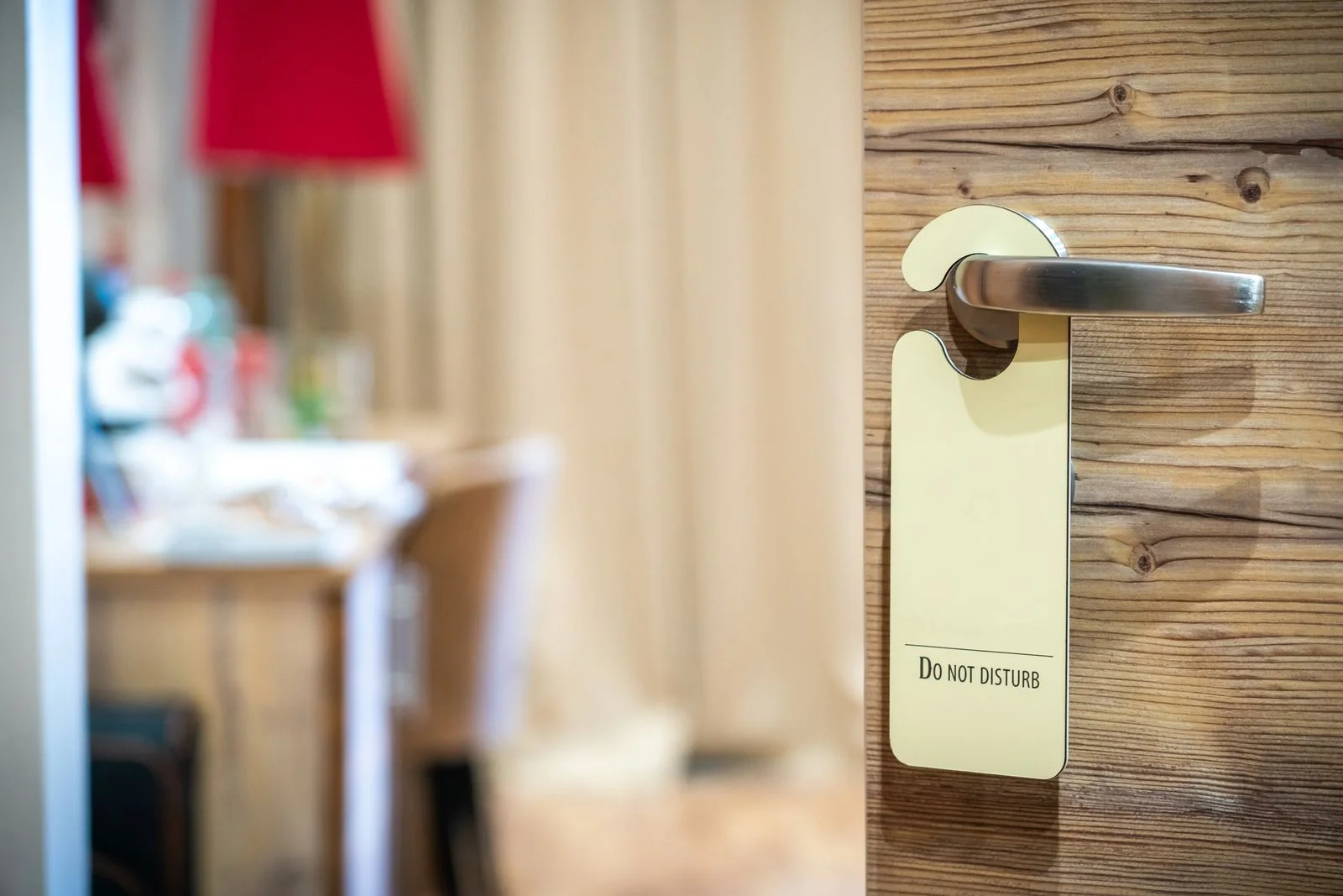 Housekeeping service-choice hanger custom-design studio example