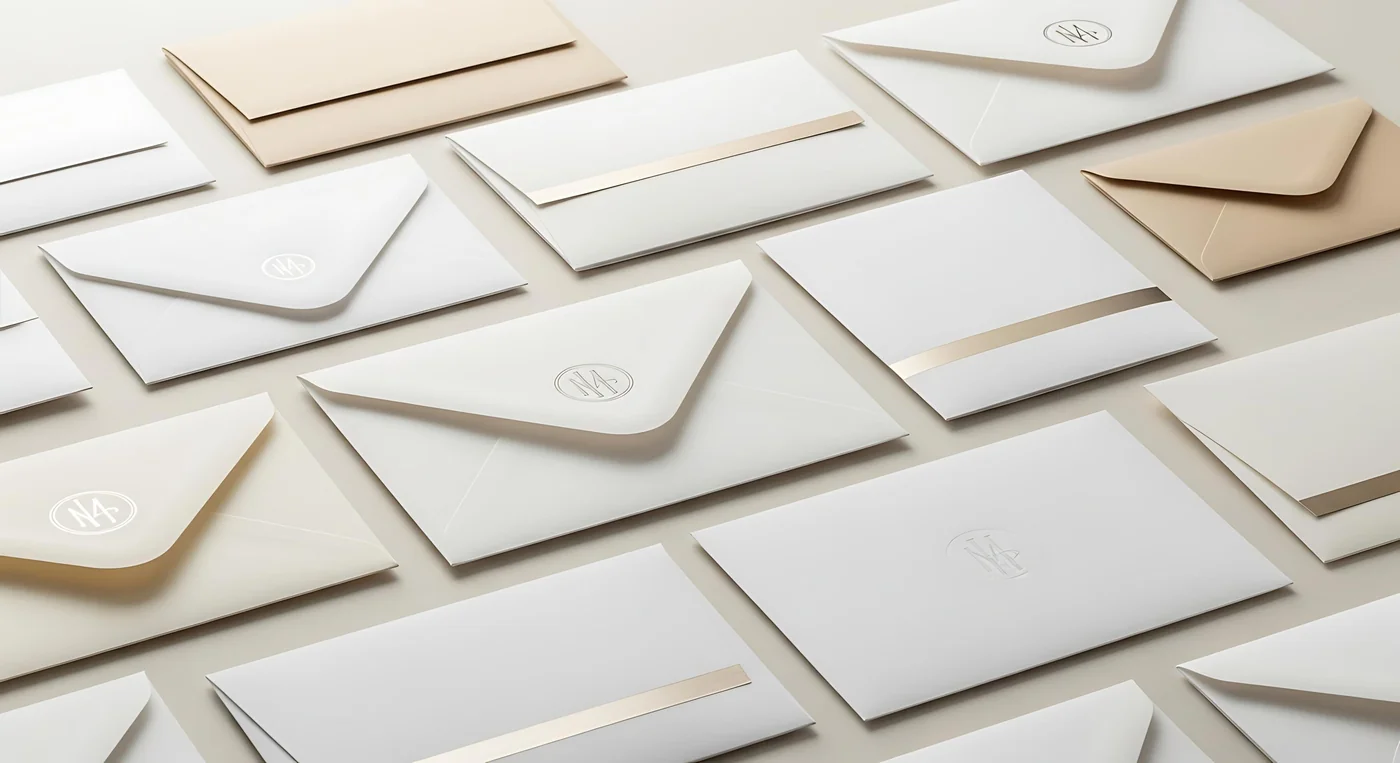 Custom hotel stationery custom-design studio example